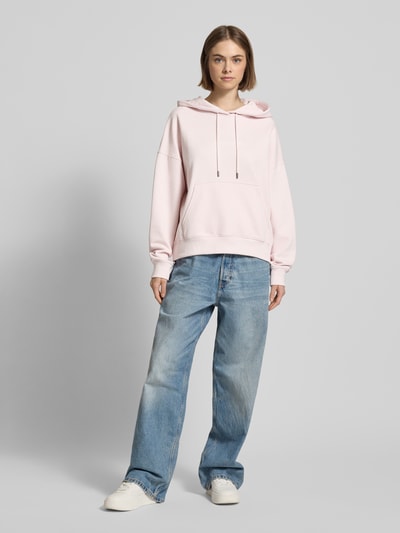 Guess Jeans Oversized Hoodie mit Kapuze Ecru 1