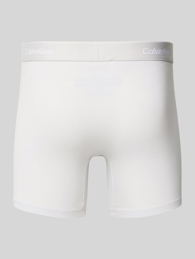 Calvin Klein Underwear Boxershort met elastische logoband in een set van 3 stuks Rood - 3