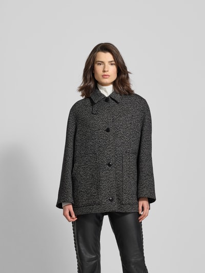 Closed Jacke mit Knopfleiste Mittelgrau 4