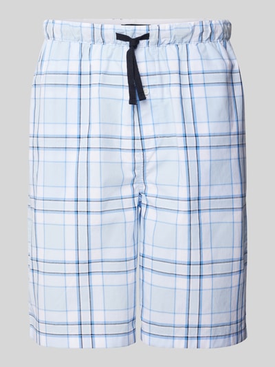 Tommy Hilfiger Pyjama-Hose mit elastischem Bund Hellblau 2
