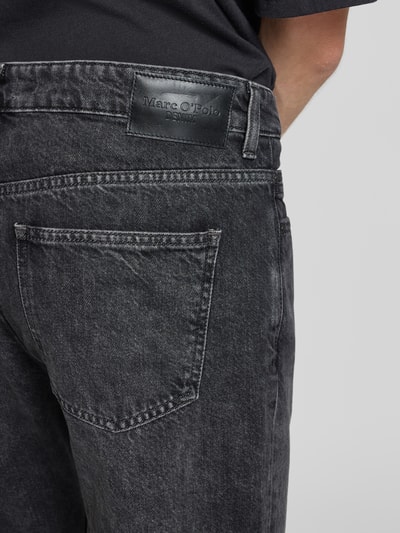 Marc O'Polo Denim Straight Fit Jeans aus reiner Baumwolle Modell 'SVERRE' Black 3