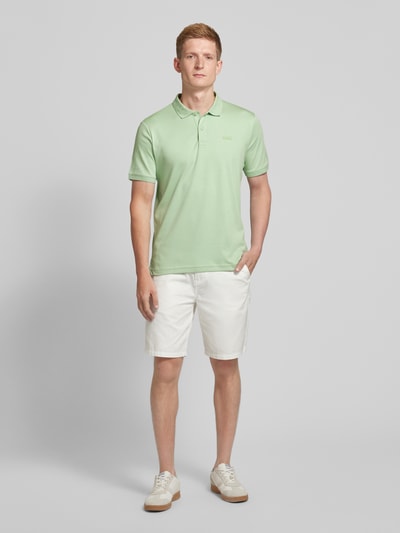 CK Calvin Klein Regular fit poloshirt met knoopsluiting Lichtgroen - 1