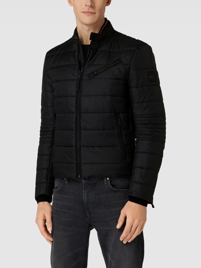 BOSS Orange Steppjacke mit seitlichen Eingrifftaschen Modell 'Optimus' Black 4