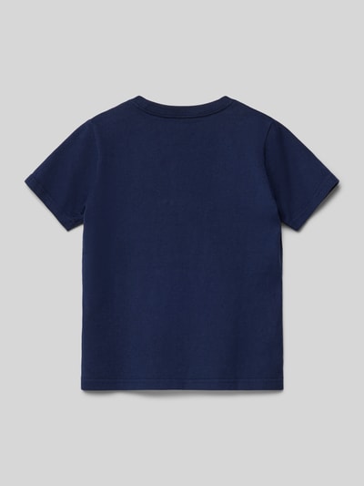 Polo Ralph Lauren Teens T-shirt met ronde hals
 Marineblauw - 3