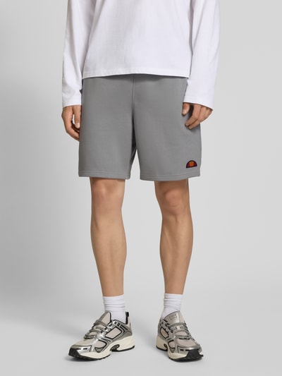 Ellesse Szorty z dzianiny dresowej z elastycznym pasem model ‘WEST PALM’ Średnioszary 4