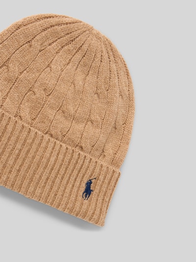 Polo Ralph Lauren Muts van een mix van wol en kasjmier Camel - 2