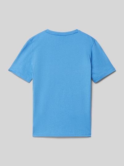 Boss T-shirt met ronde hals Blauw - 3