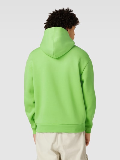 REVIEW Hoodie met labelapplicatie  Groen - 5