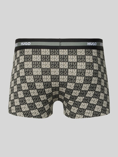HUGO Pants aus Baumwoll-Mix im 3er-Pack Mittelgrau 3