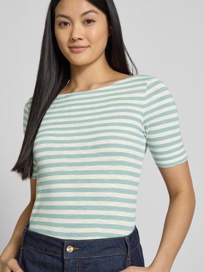 Marc O'Polo Regular fit T-shirt van puur katoen Mintgroen - 3