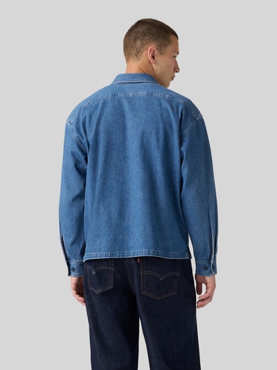 Levi's® Koszula jeansowa o kroju relaxed fit z czystej bawełny Niebieski 5