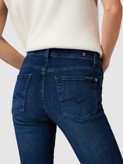 7 For All Mankind Bootcut Jeans mit Label-Details Modell 'Soho' Dunkelblau 3