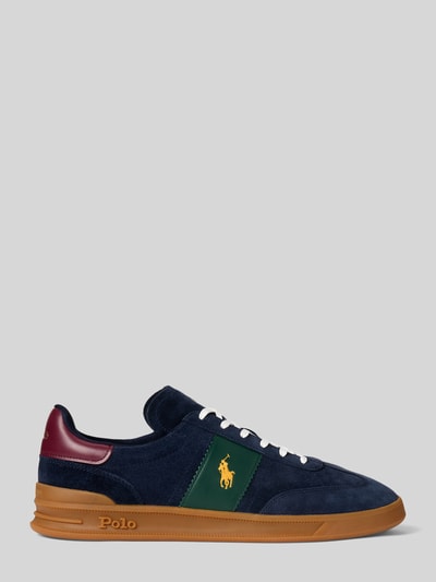 Polo Ralph Lauren Sneakersy z naturalnej skóry Granatowy 2