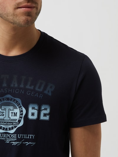 Tom Tailor T-Shirt aus Baumwolle Marine 3