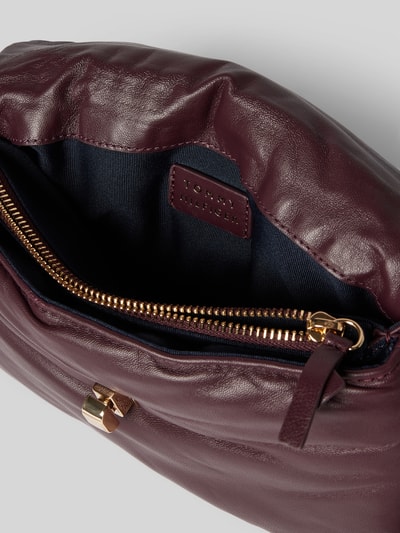 Tommy Hilfiger Crossbody Bag aus Sschafsnappa mit Label-Detail Bordeaux 5