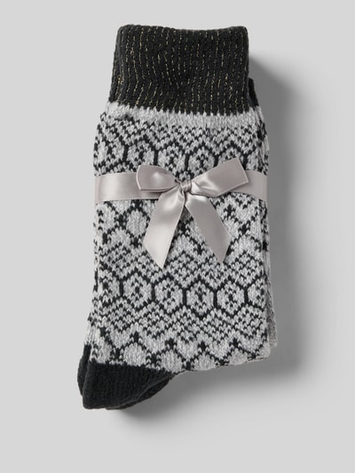 camano Supercozy Socken mit soften Zehennähten Modell 'WOMEN COSY' Black 3