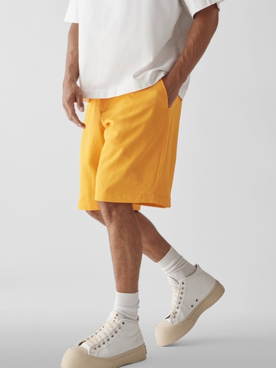 Jacquemus Bermudas mit Bundfalten Orange 6