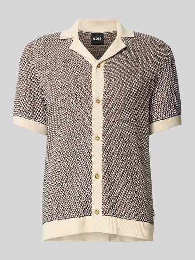 BOSS Regular Fit Poloshirt aus reine Baumwolle Modell 'ICONICO' Offwhite 2