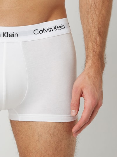 Calvin Klein Underwear Obcisłe bokserki w zestawie 3 szt. — krótkie nogawki Biały 6