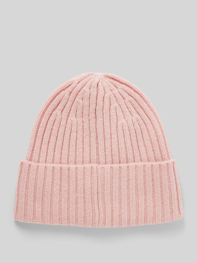 Jake*s Casual Czapka beanie z szerokim brzegiem Różowy 1