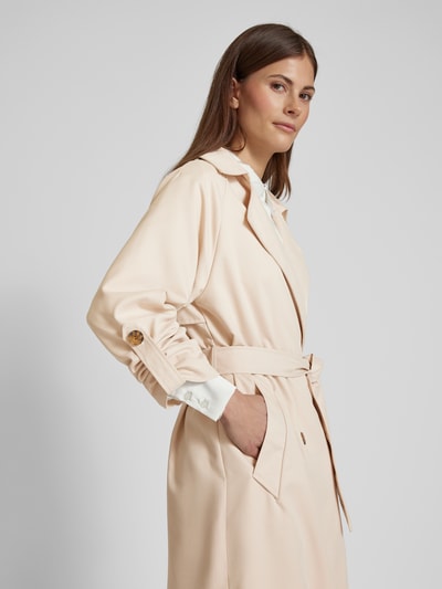 ZABAIONE Trenchcoat mit Bindegürtel Modell 'UM44A' Beige 3