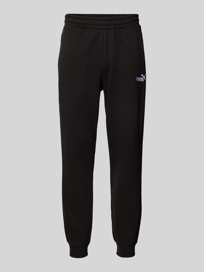 PUMA PERFORMANCE Sweatpants mit Logo-Stitching Black 1