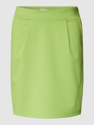 ICHI Minirok met viscose, model 'Kate' Neon groen - 2