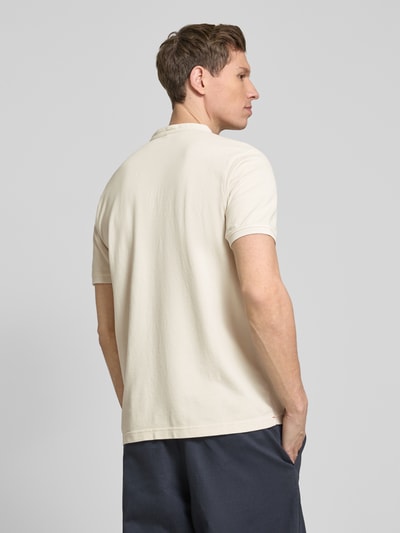 Cinque Slim Fit Poloshirt mit Rundhalsausschnitt Modell 'LANO' Sand 5