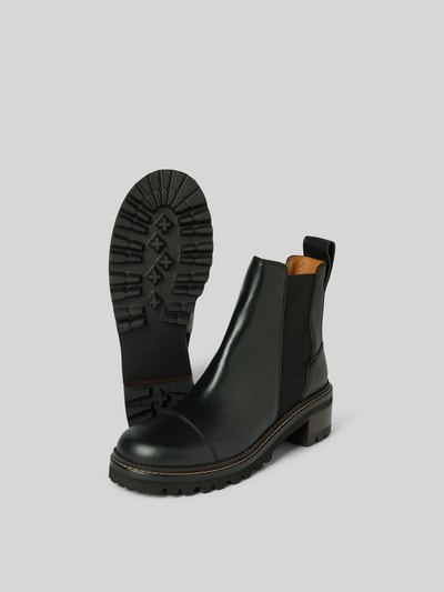 See by Chloé Chelsea Boots mit elastischem Einsatz Black 5