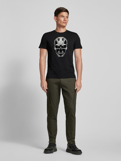 Antony Morato T-shirt met motiefprint Zwart - 1