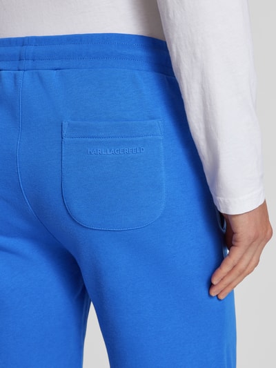 Karl Lagerfeld Sweatshorts mit Label-Detail Royal 3