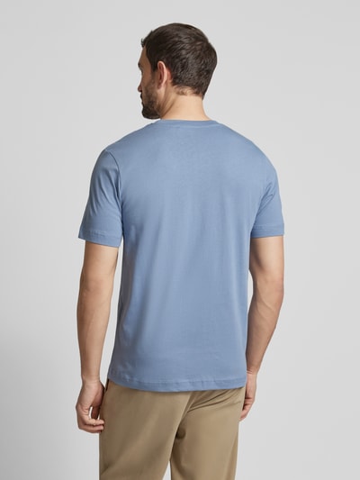 Tom Tailor Regular Fit T-Shirt aus reiner Baumwolle Rauchblau 5