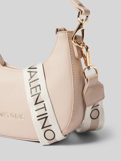 VALENTINO BAGS Handtasche mit Label-Applikation Modell 'ZERO RE' Beige 2