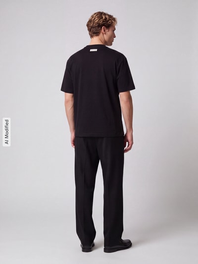 Don´t Waste Culture Regular Fit T-Shirt aus reiner Baumwolle Modell 'ARLOI' Black 5