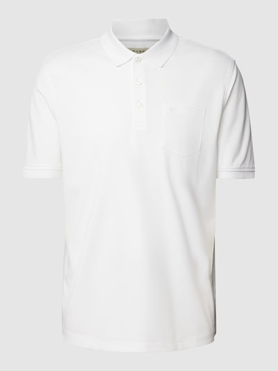 bugatti Poloshirt mit Polokragen Weiss 2