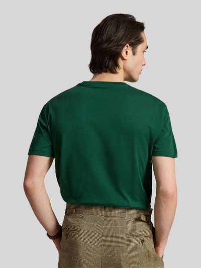 Polo Ralph Lauren Regular Fit T-Shirt aus reiner Baumwolle Gruen 5