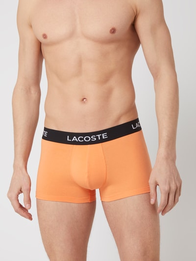 Lacoste Boxershort met stretch in set van 3  Oranje - 3