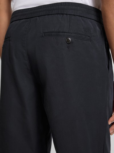 MCNEAL Regular fit stoffen broek met achterzakken Marineblauw - 3