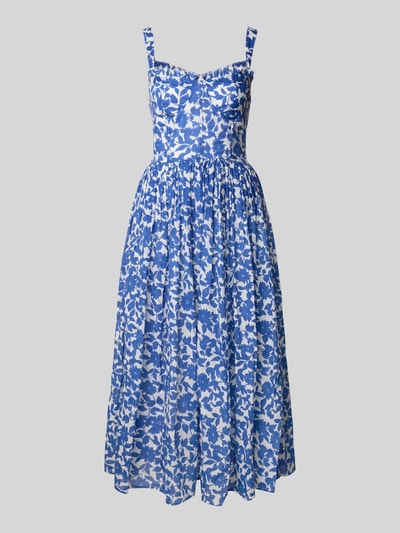 LACE & BEADS Cocktailkleid im Allover-Look Blau 2