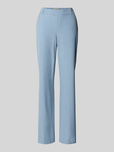 MOS MOSH BROEK van Viscosemix Model 'Bai Roy' Lichtblauw gemêleerd - 2