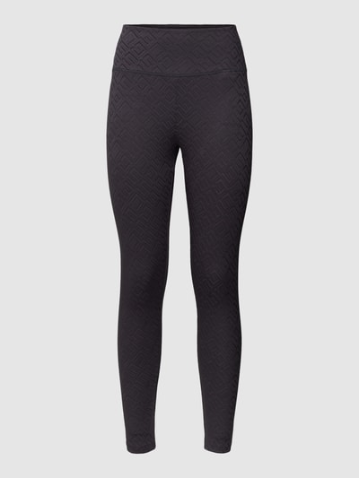 Guess Activewear Sportleggings mit Strukturmuster Modell 'NEW DANA' Schwarz 2