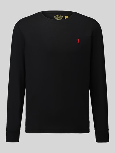 Polo Ralph Lauren Regular Fit Langarmshirt aus reiner Baumwolle Black 2