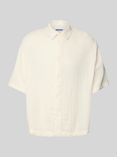 REVIEW Freizeithemd aus Musselin Ecru 2