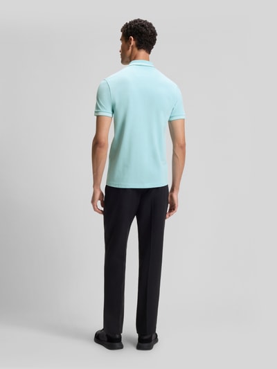 BOSS Green Koszulka polo o kroju regular fit z czystej bawełny model „PADDY” Morski 5