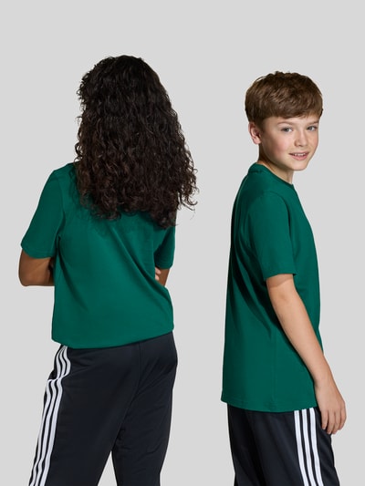 adidas Originals regular fit T-shirt met logodetail Donkergroen - 5