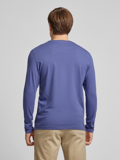 Christian Berg Men Longsleeve met ronde hals Rookblauw - 5