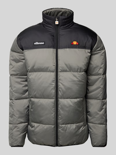 Ellesse Gewatteerd jack met labelstitchings, model 'CALOROSO' Middengrijs - 2