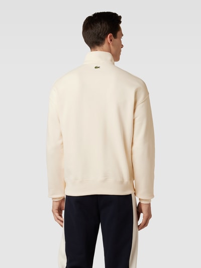 Lacoste Sweatshirt mit Stehkragen Offwhite 5