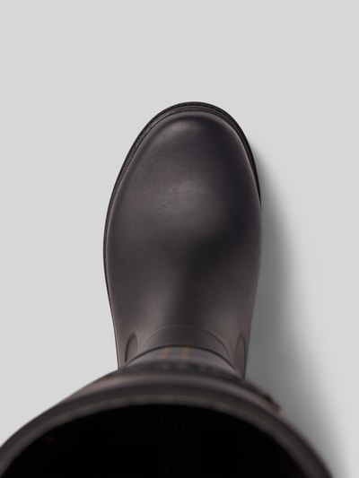 Barbour Gummistiefel mit Label-Patch Black 3