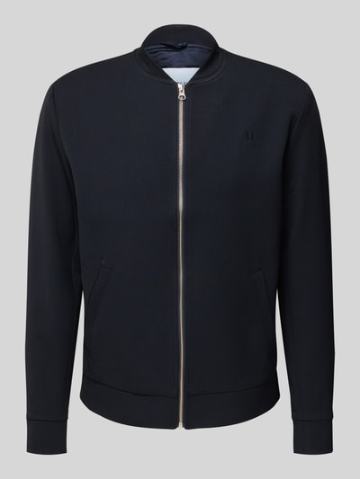 Les Deux Jack met opstaande kraag, model 'Como' Marineblauw - 2